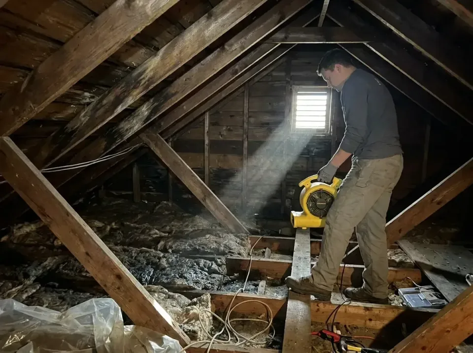 attic-water-damage-drying-proc-007 — frequently asked questions, Emergency Water Extraction & 24/7 Flood Response in Rutherf…